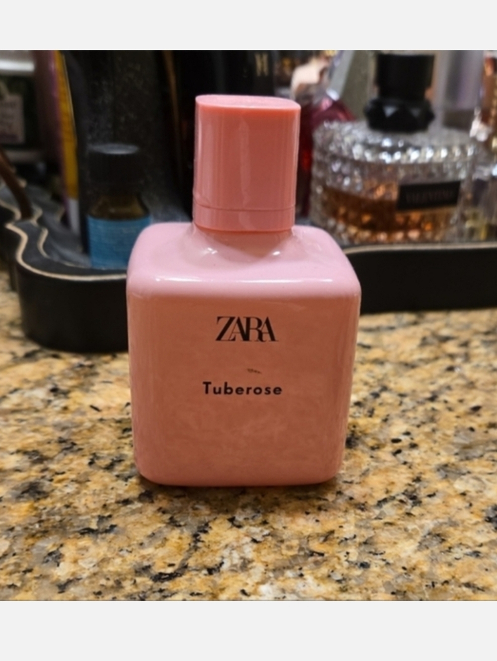 Zara Tuberose pink bottle